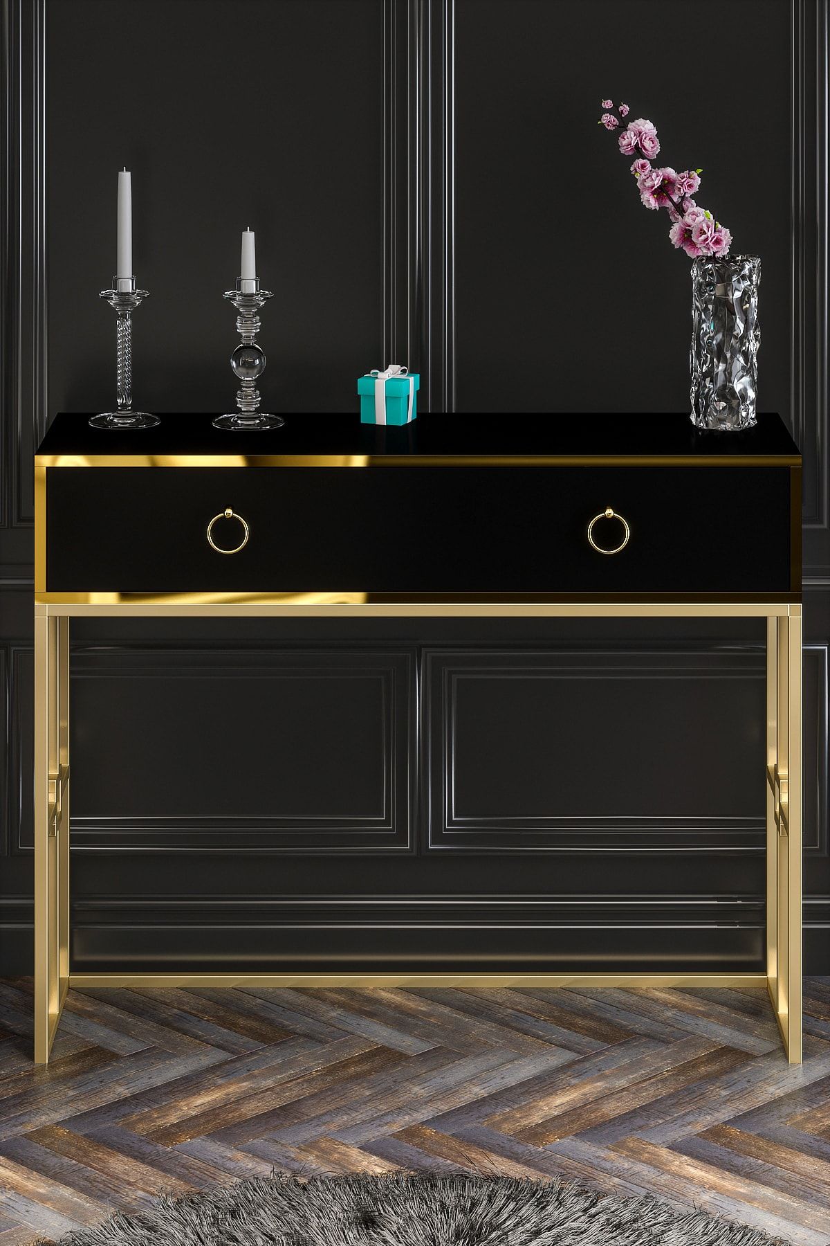 Cassandra Drawer Black