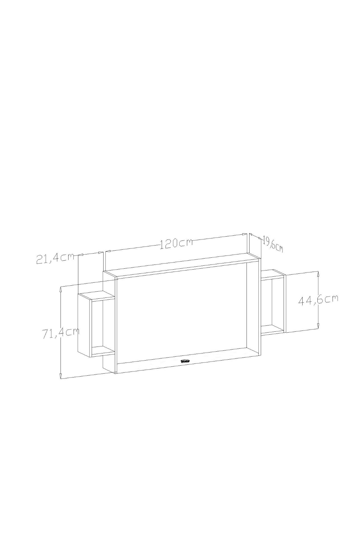 Sare TV Unit Wall Mounted 120 cm