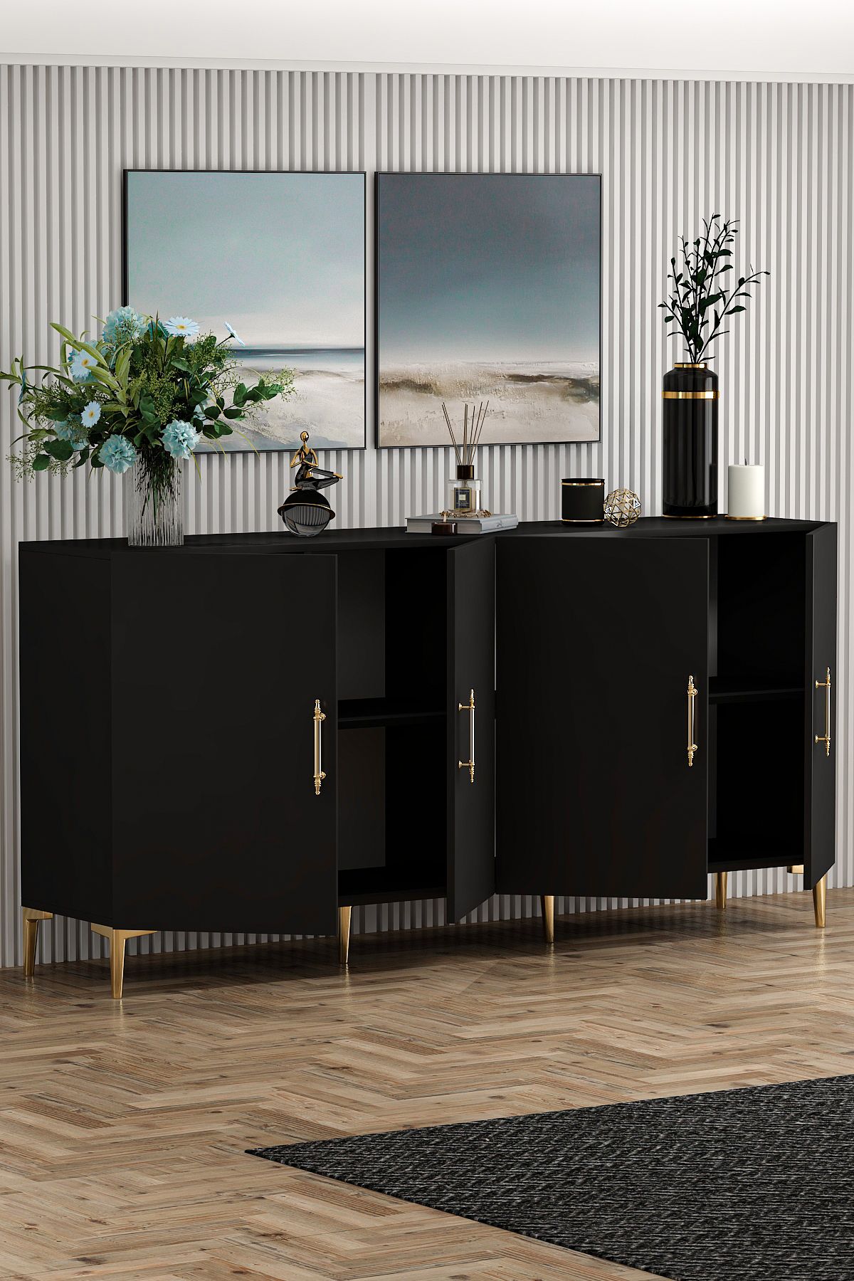 Fairy Console Black Gold