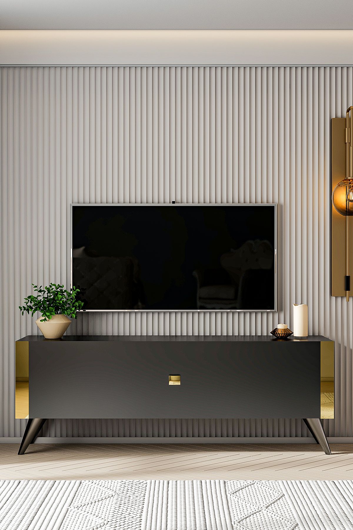 GRACE TV UNIT ANTACITE GOLD