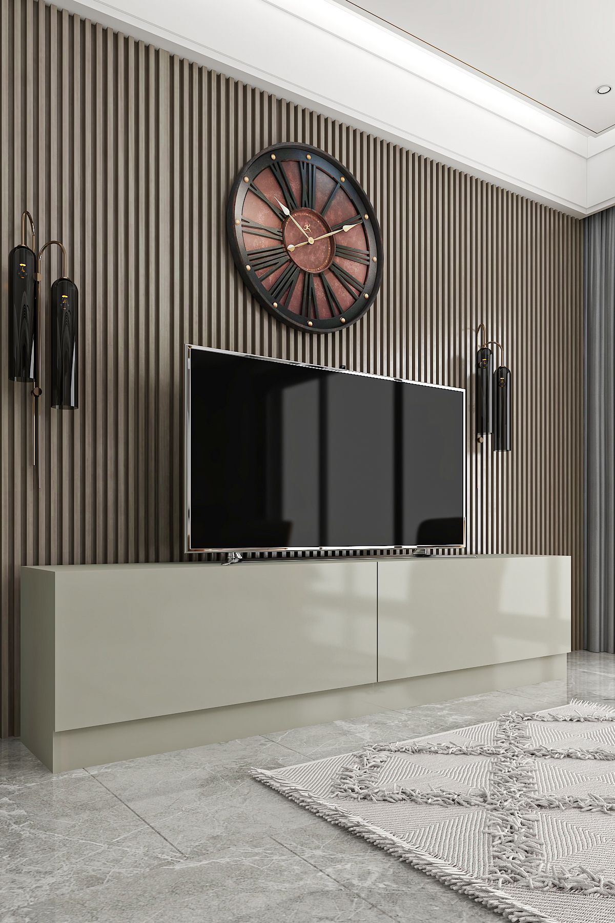 Rover Sand Beige TV unit