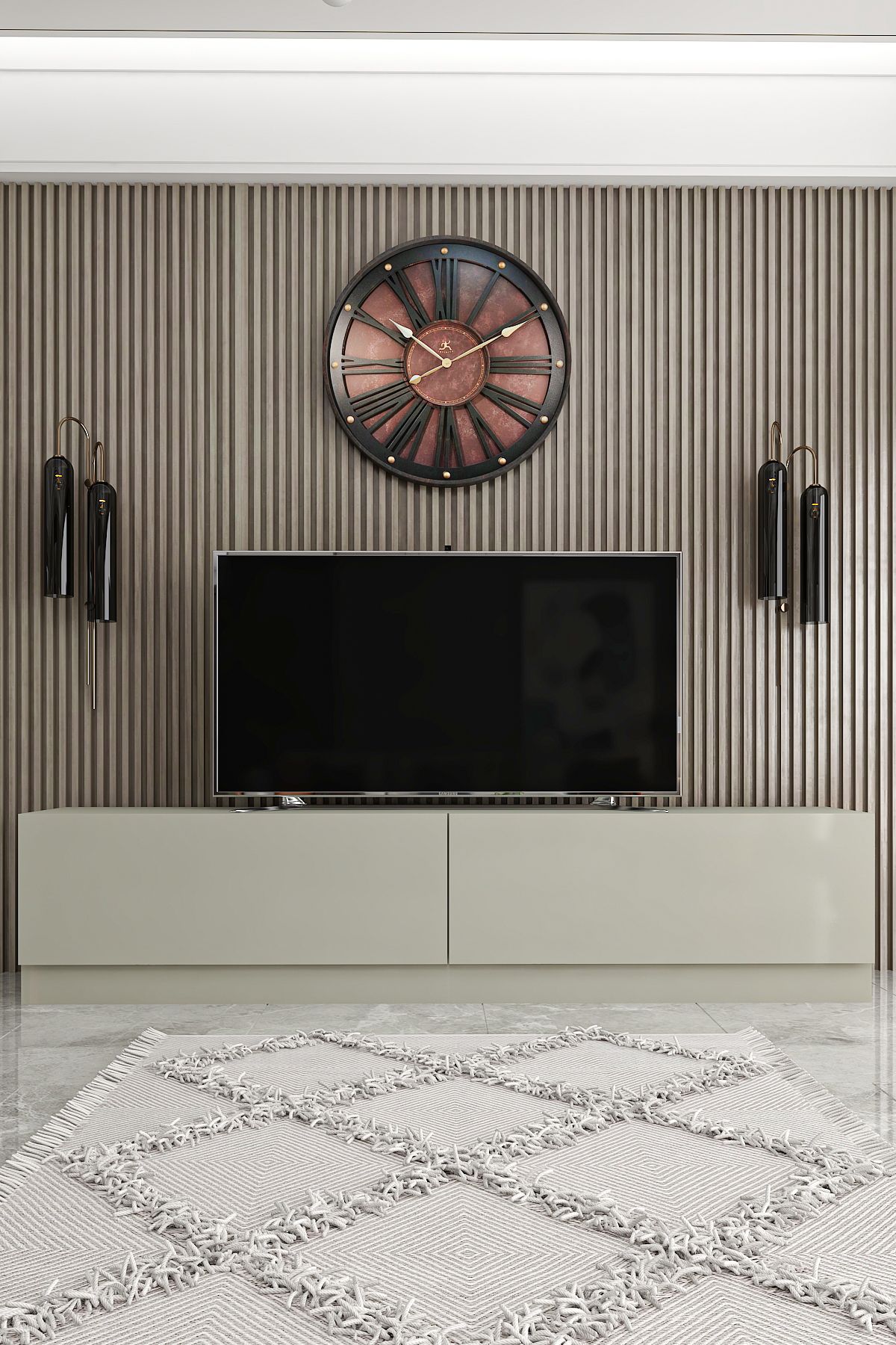 Rover Sand Beige TV unit