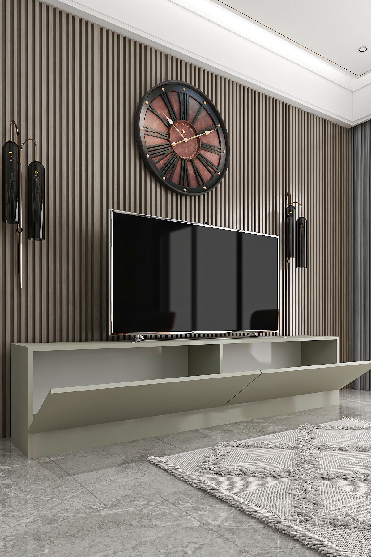 Rover Sand Beige TV unit