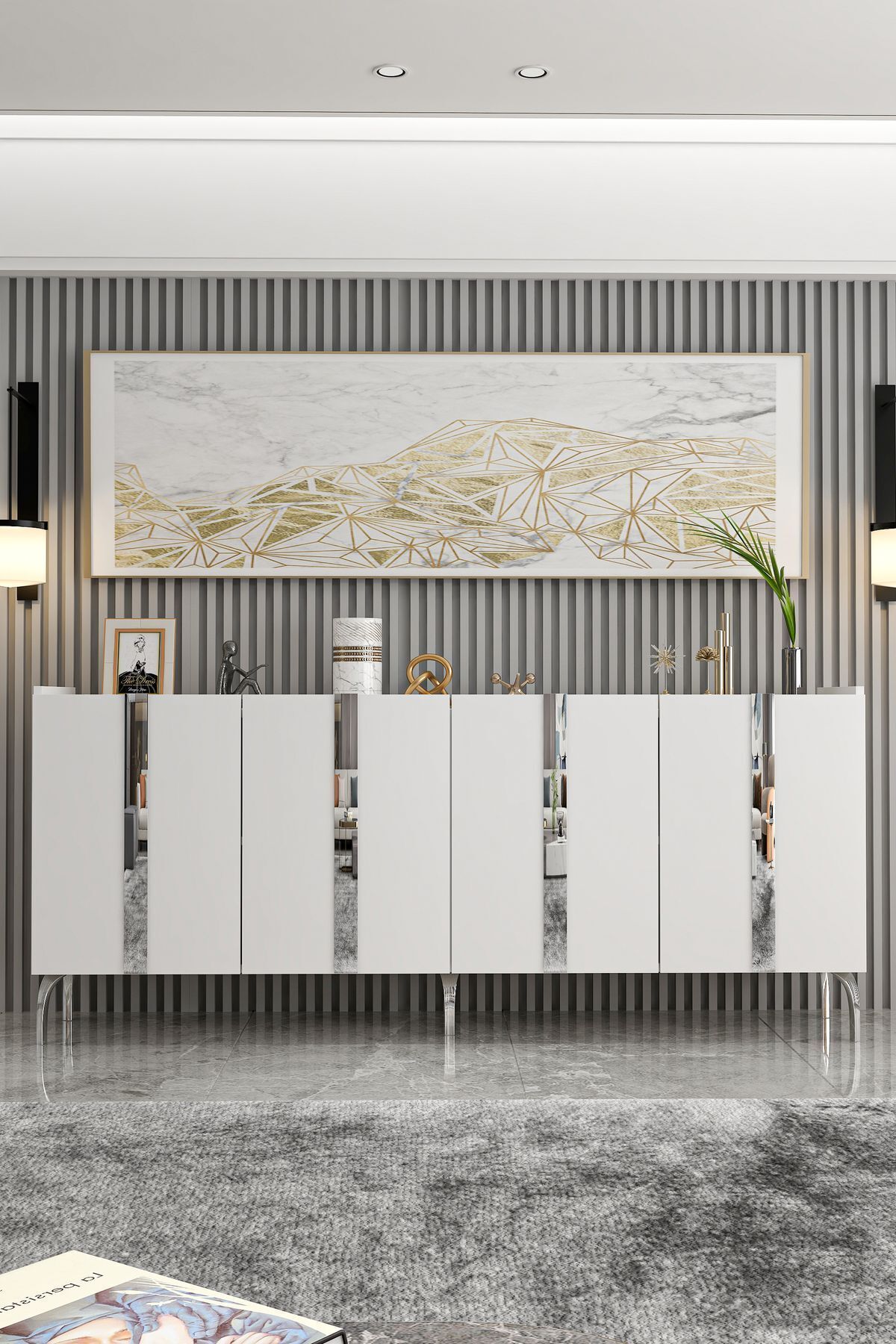 Lera Console White