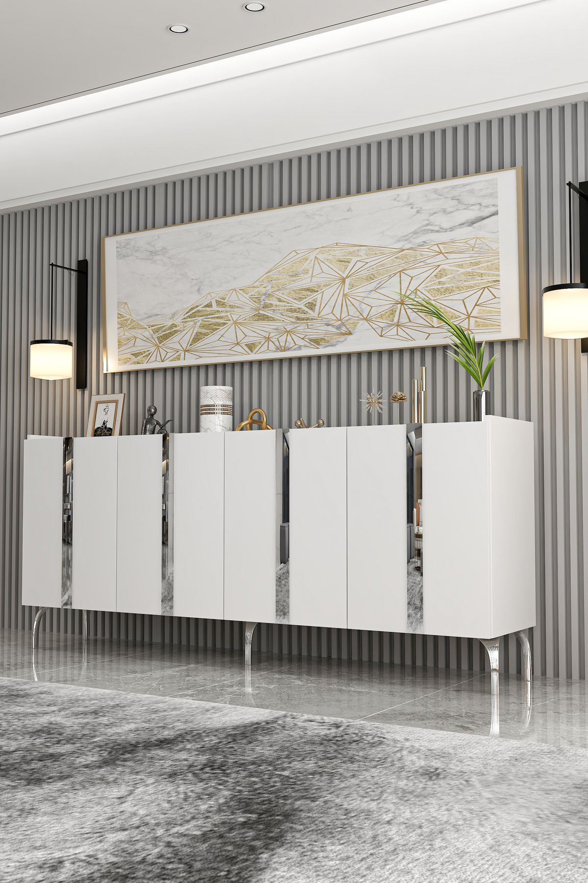 Lera Console White