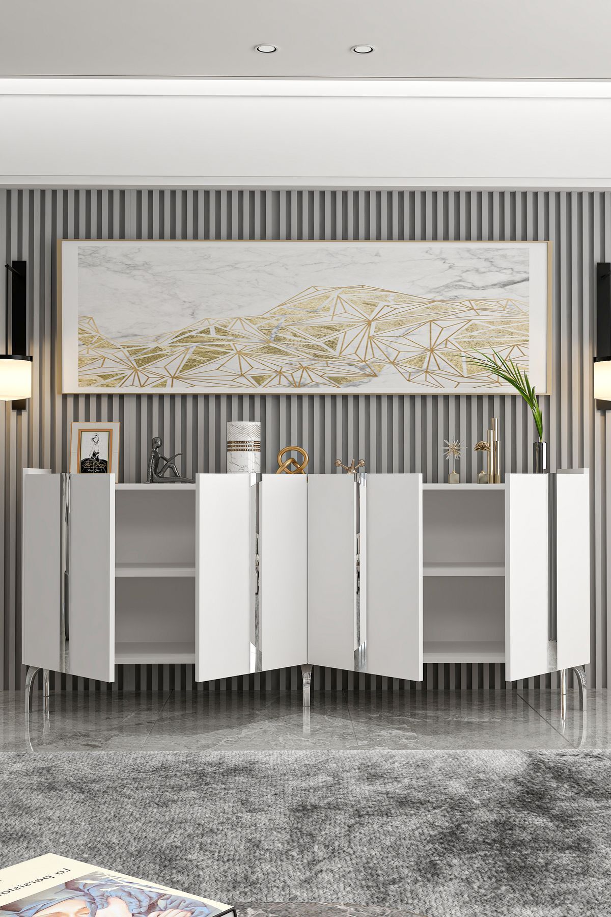 Lera Console White