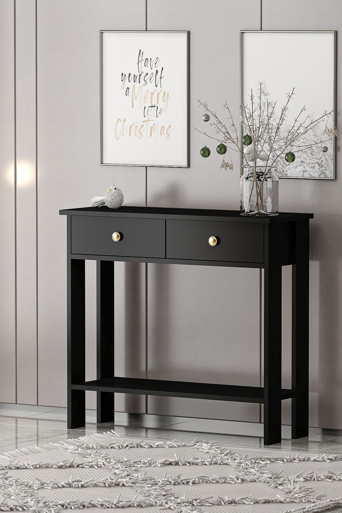 Lilac Drawer Black