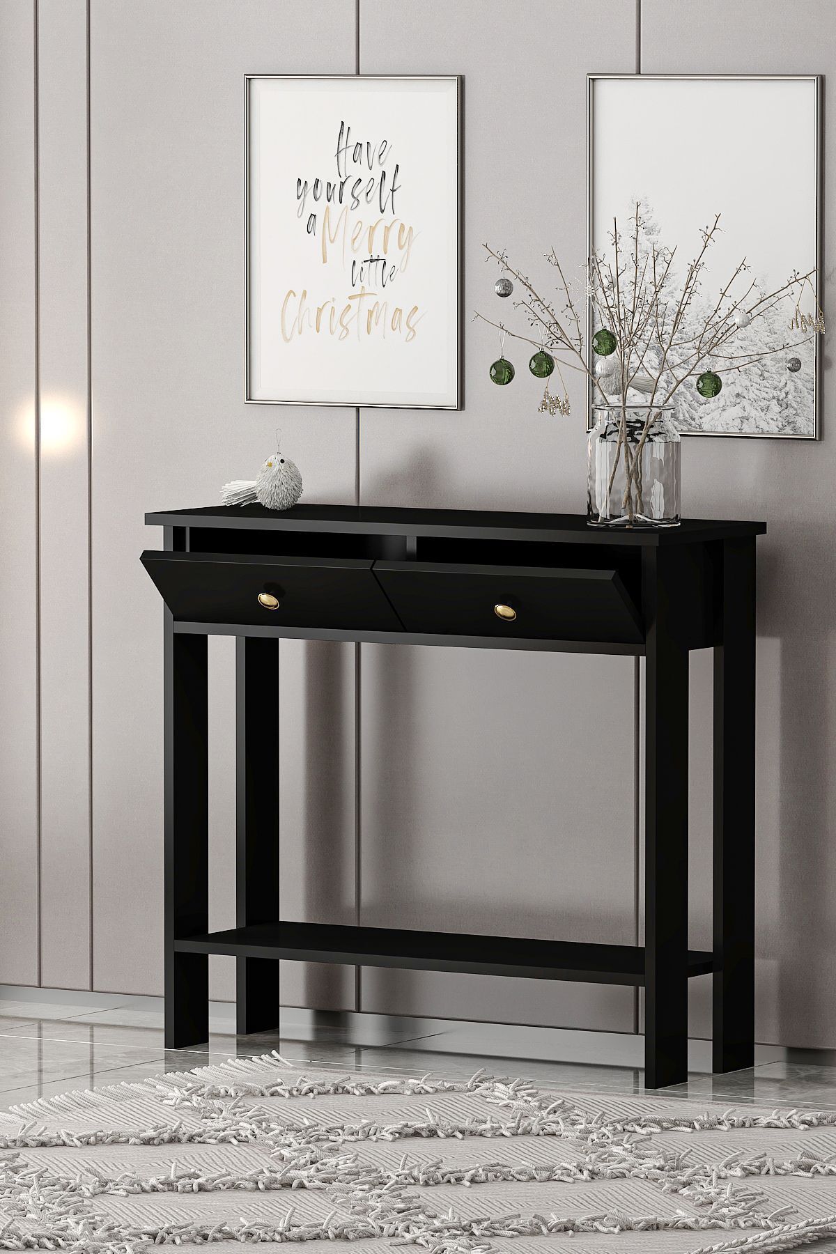 Lilac Drawer Black