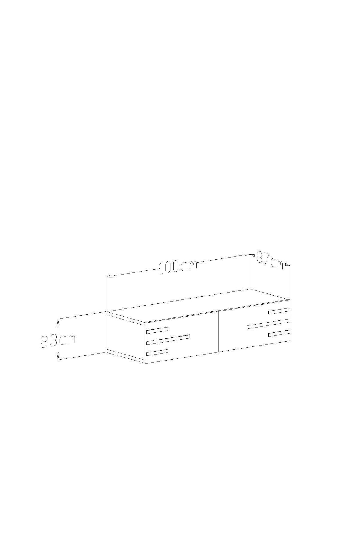 Ion Dresuar Gold 100 Cm White