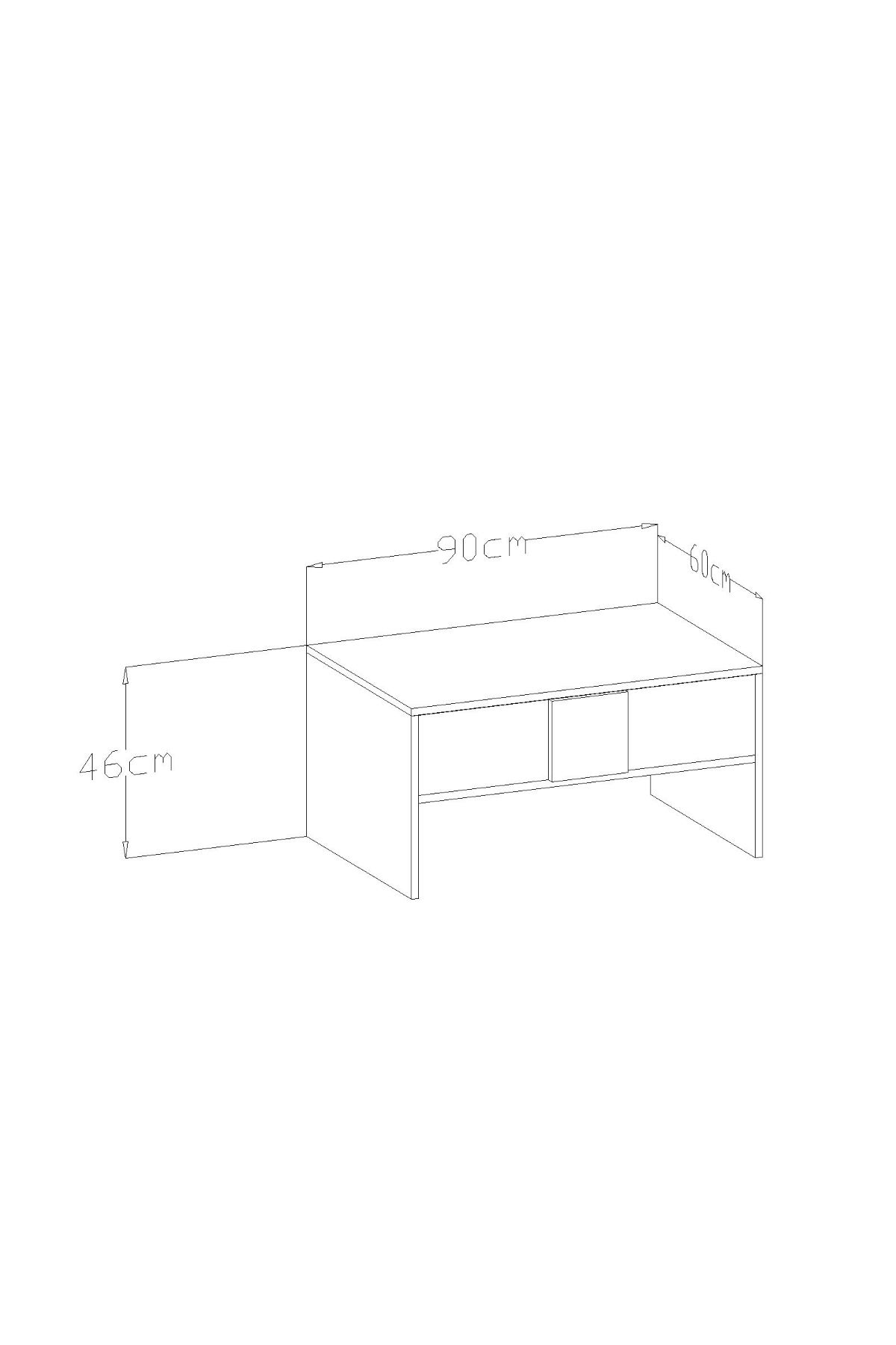 MONARCH OFFICE TABLE ROYAL WHITE