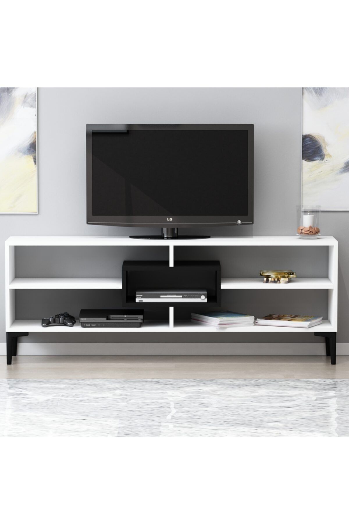 Pandora White TV Unit