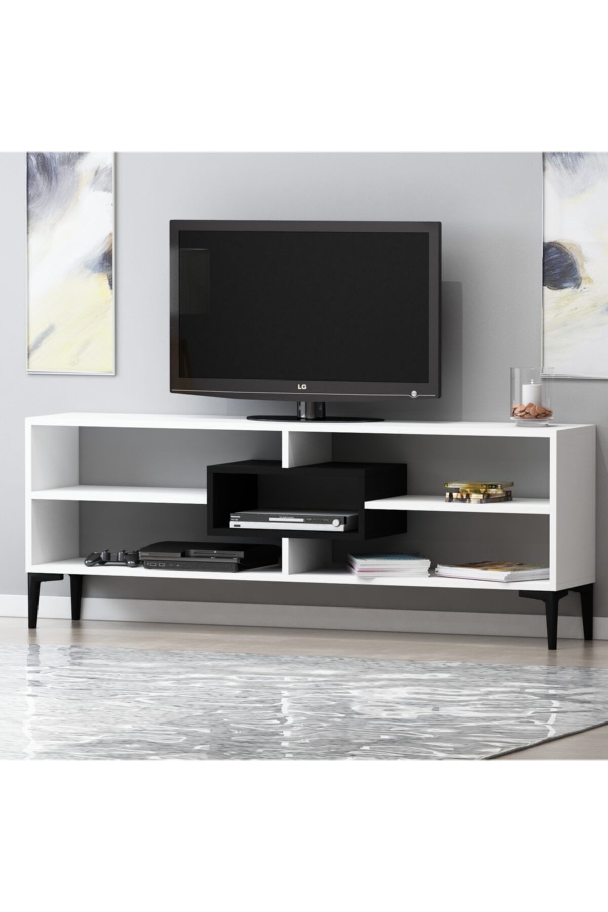 Pandora White TV Unit