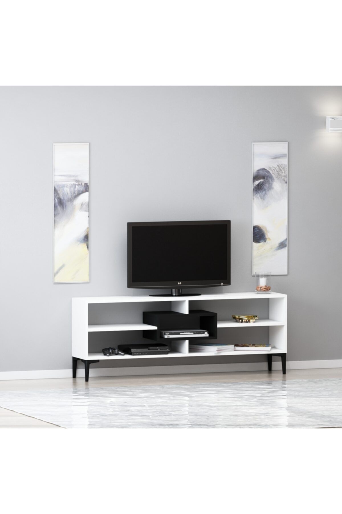 Pandora White TV Unit