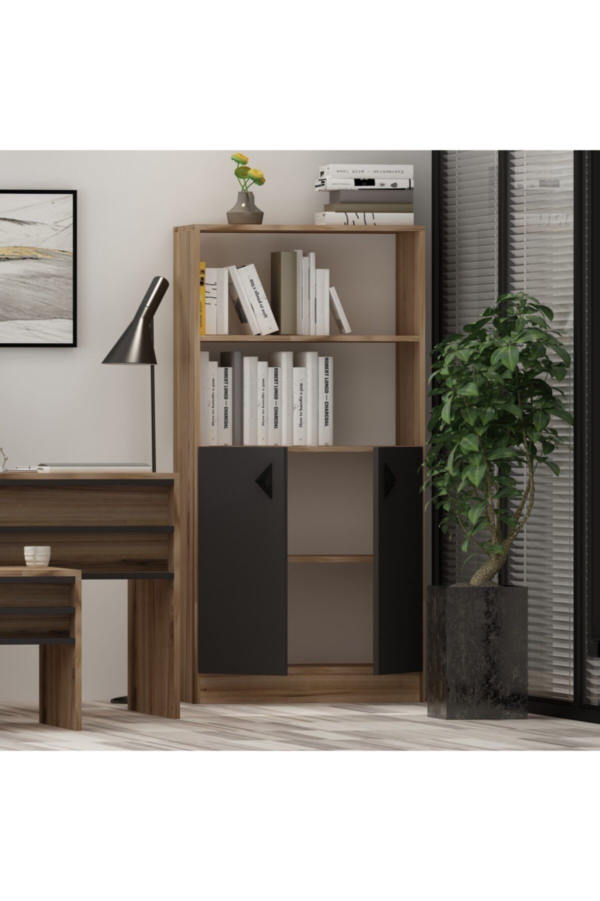 Orion Office Set Çırağan Anthracite