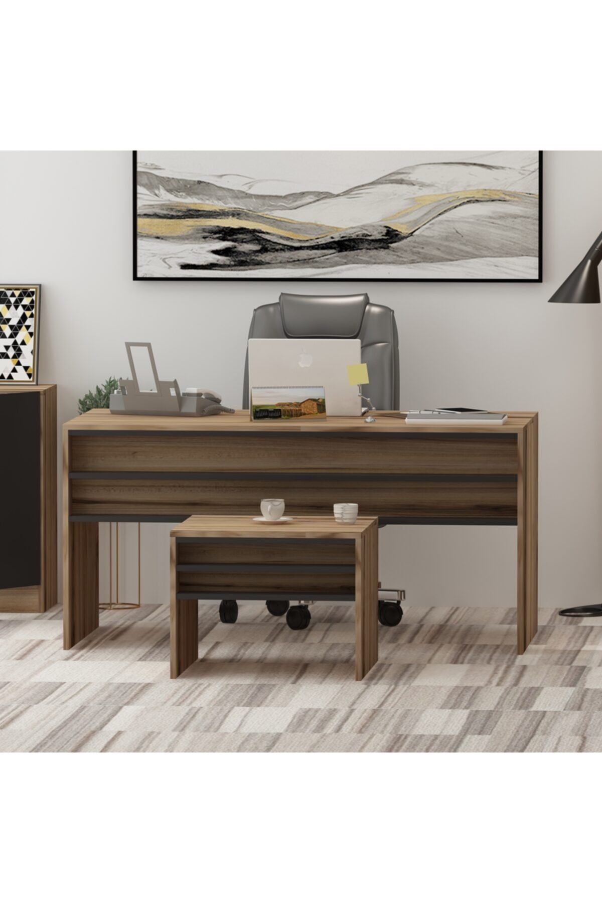 Orion Office Set Çırağan Anthracite