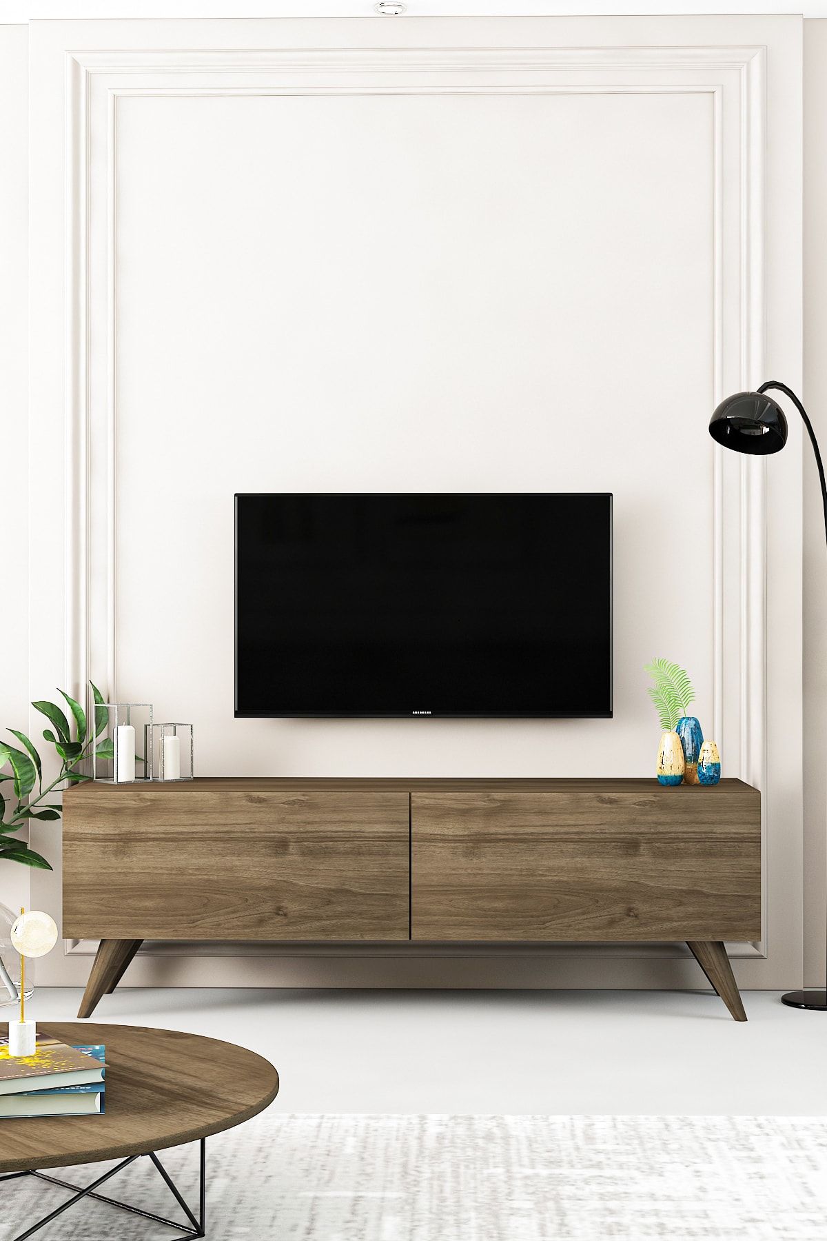 Marbe TV Unit Walnut