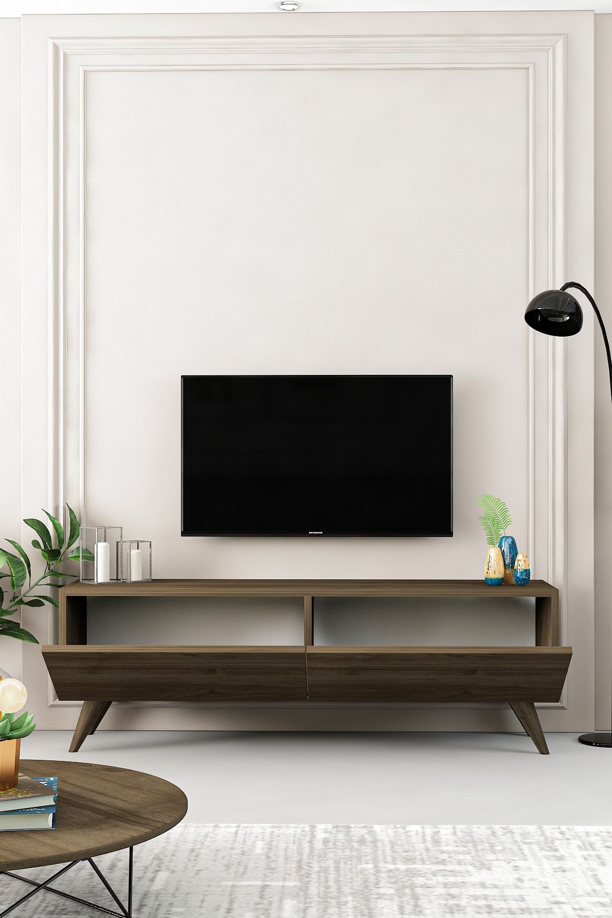 Marbe TV Unit Walnut