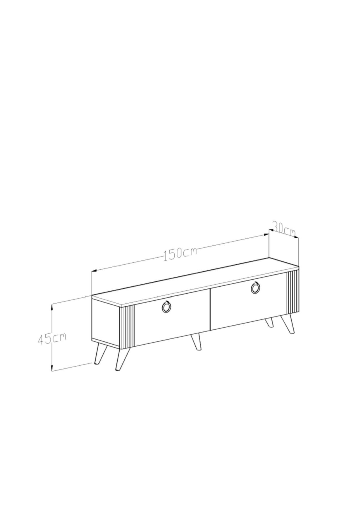 Omega TV Unit Walnut