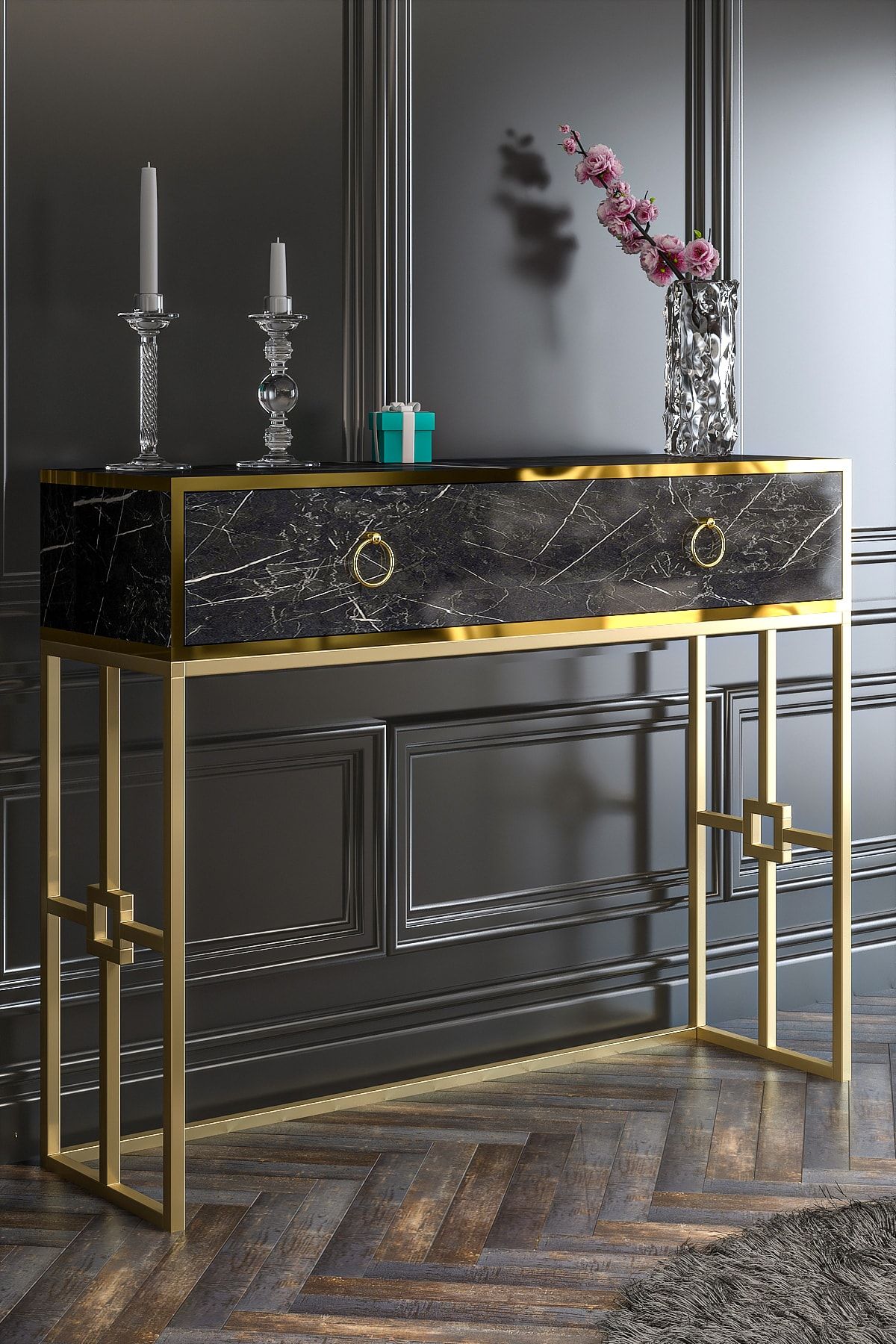 Cassandra Drainer Royal Marble